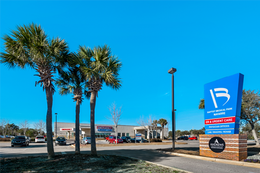 Baptist Medical Park Navarre front entrance