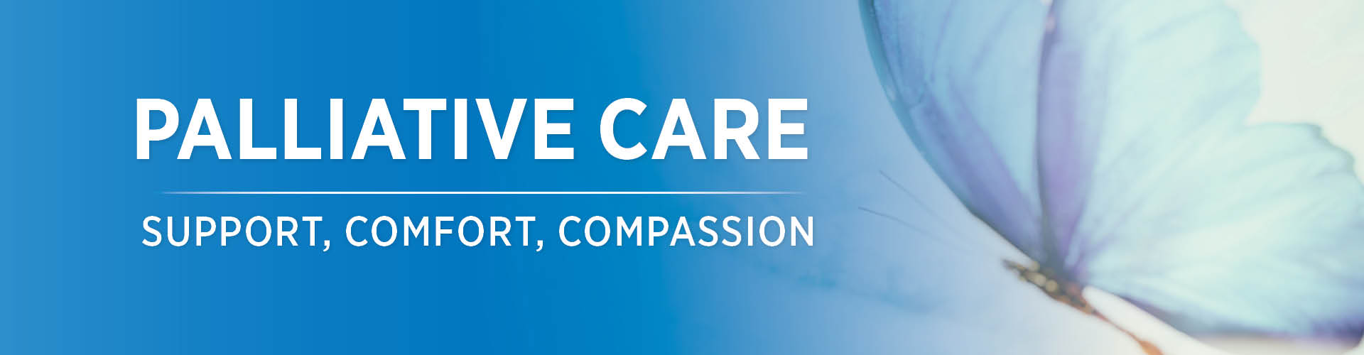 Palliative Care: Support, Comfort, Compassion Palliative Care: Support, Comfort, Compassion